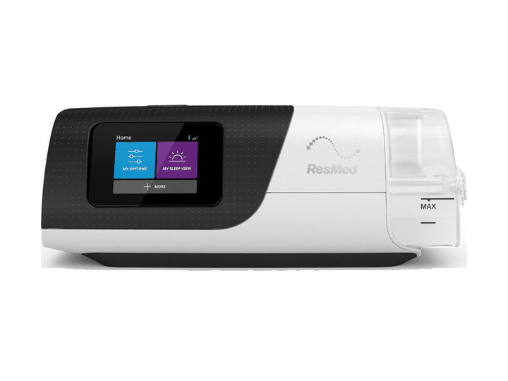 Generador de flujo CPAP ResMed AirSense 11, visto de frente