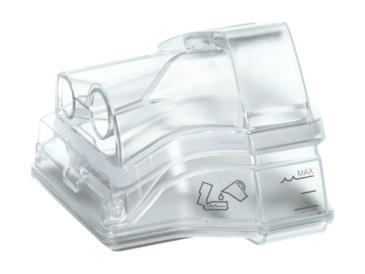 Depósito humidificador transparente para CPAP